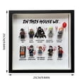 thumbnail image 3 of Clearance Sales! DomFun Frame (Halloween Movie) Frame Halloween Decoration Ornament Funny Photo Frame Family Ornament 1pc, 3 of 8