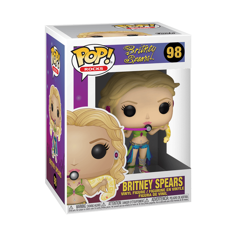 Funko Pop! Rocks: Britney Spears - Britney Spears Slave 4U Vinyl Figure