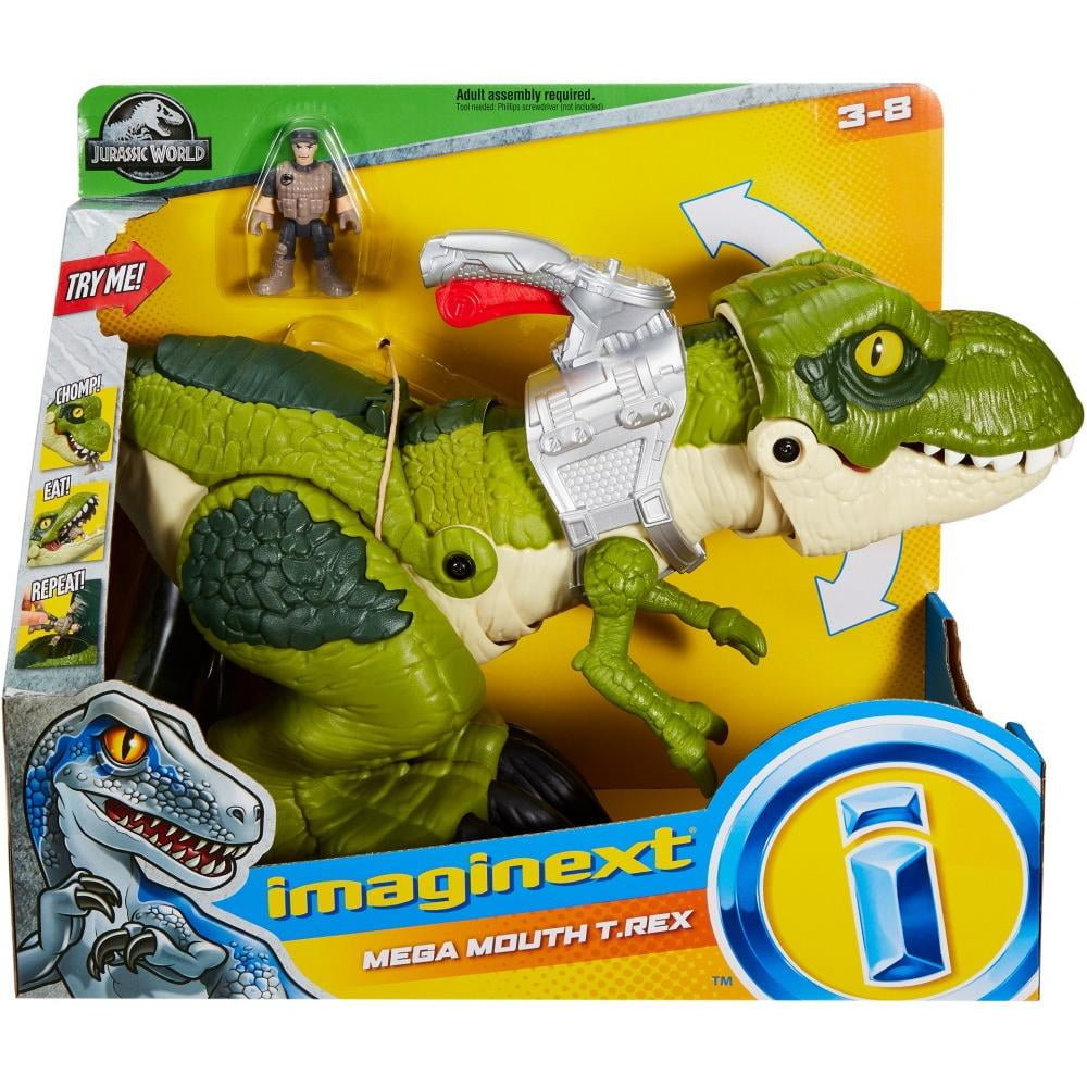imaginext jurassic rex walmart