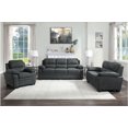 thumbnail image 2 of Contemporary Living Room Furniture Dark Gray Texture Fabric Sofa Tufting Accents Sofa & Love Seat, 2 of 3