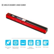 A4 Scaner Portable Mini Document Scanner, JPG/PDF Format Document Image Iscan Handheld Scanner, A4 Book Text Scanner LCD Display ,Highly Compatible