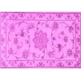 thumbnail image 1 of Ahgly Company Indoor Rectangle Persian Purple Traditional Area Rugs, 8' x 10', 1 of 4