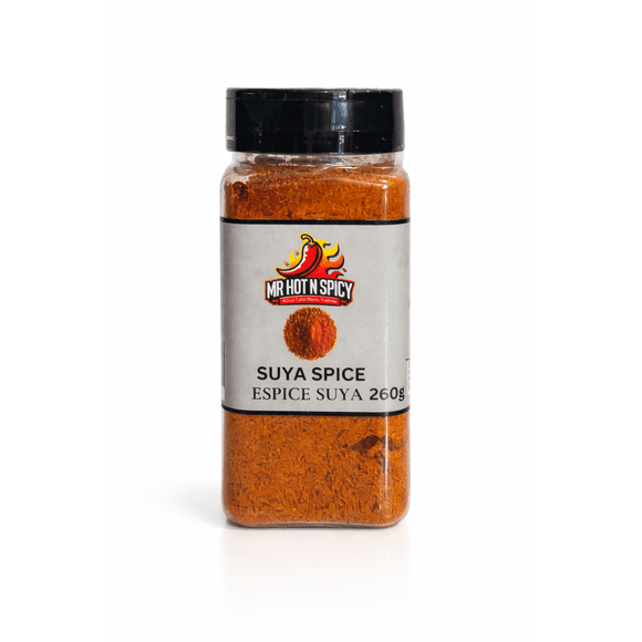 Mr Hot n Spicy Suya Spice 260g,Premium Spice Seasoning ,All Natural for Meat and Chicken