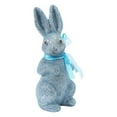 thumbnail image 3 of Noehoiugi Foam Easters Rabbits Glittering Decoration Colorful Party Decors With Bow For Spring Easter Home Office Party Table Centerpiece Decoration，1Pcs, 3 of 6