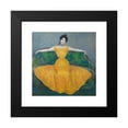 thumbnail image 2 of Max Kurzweil 20x20 Black Modern Framed Museum Art Print Titled - Lady in Gelb (1899), 2 of 5