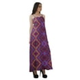thumbnail image 3 of Moomaya Robes de Cocktail Sans Manches pour Femmes Robe Imprimée en Rayonne Grande Taille, 3 of 4