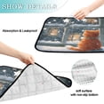 thumbnail image 3 of Washable Pet Pee Pads Soft Plush Absorbent Mat Non-Slip Floor Protector for for Dogs & Cats Cat by The Window, 3 of 7