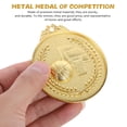thumbnail image 3 of CUITING 2 Count Gold Medal Sports Competition Award Medals Trophy Basketball Metal, 3 of 6