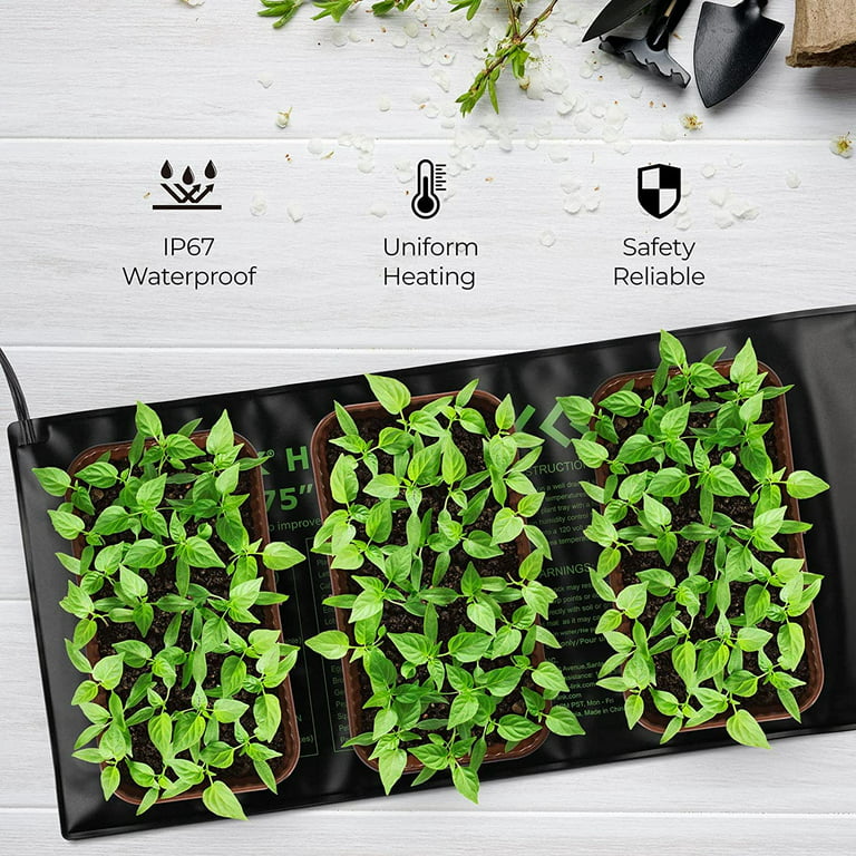 Seeded Starter Seedling Heat Mat Warmer With WiFi Thermostat