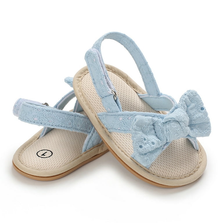 ASEIDFNSA Girls High Tops Size 12 Sandals for Teen Girls Summer Walk Shoes Girls Outdoor Bowknot First Shoes Shoes Toddler Girls With Flower Sandals