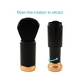 thumbnail image 4 of SHARE SUNSHINE Dual End Makeup Brush Black Retractable for Blush Foundation Eyes, 4 of 7