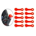 thumbnail image 3 of GARENDE 6x10x BIKE RUBBER BRAKE BLEED NIPPLE CAPS DUST COVER Red, 3 of 9