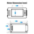 thumbnail image 4 of Amdohai AC Digital Display Power Monitor Meter Voltmeter Ammeter Frequency Meter, 4 of 8