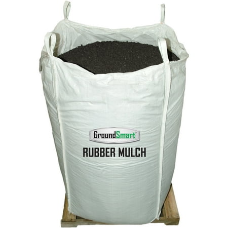 UPC 852226001343 product image for GroundSmart Rubber Mulch Espress Black SuperSack, 76.9 cu ft | upcitemdb.com