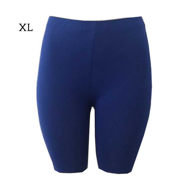 Leggings Fitness Sport Stretch Short Pants Mujer Pantalones de yoga, Azul, XL Methold AP002149-04