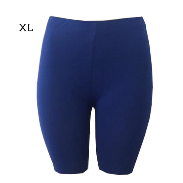 Leggings Fitness Sport Stretch Short Pants Mujer Pantalones de yoga, Azul, XL Methold AP002149-04