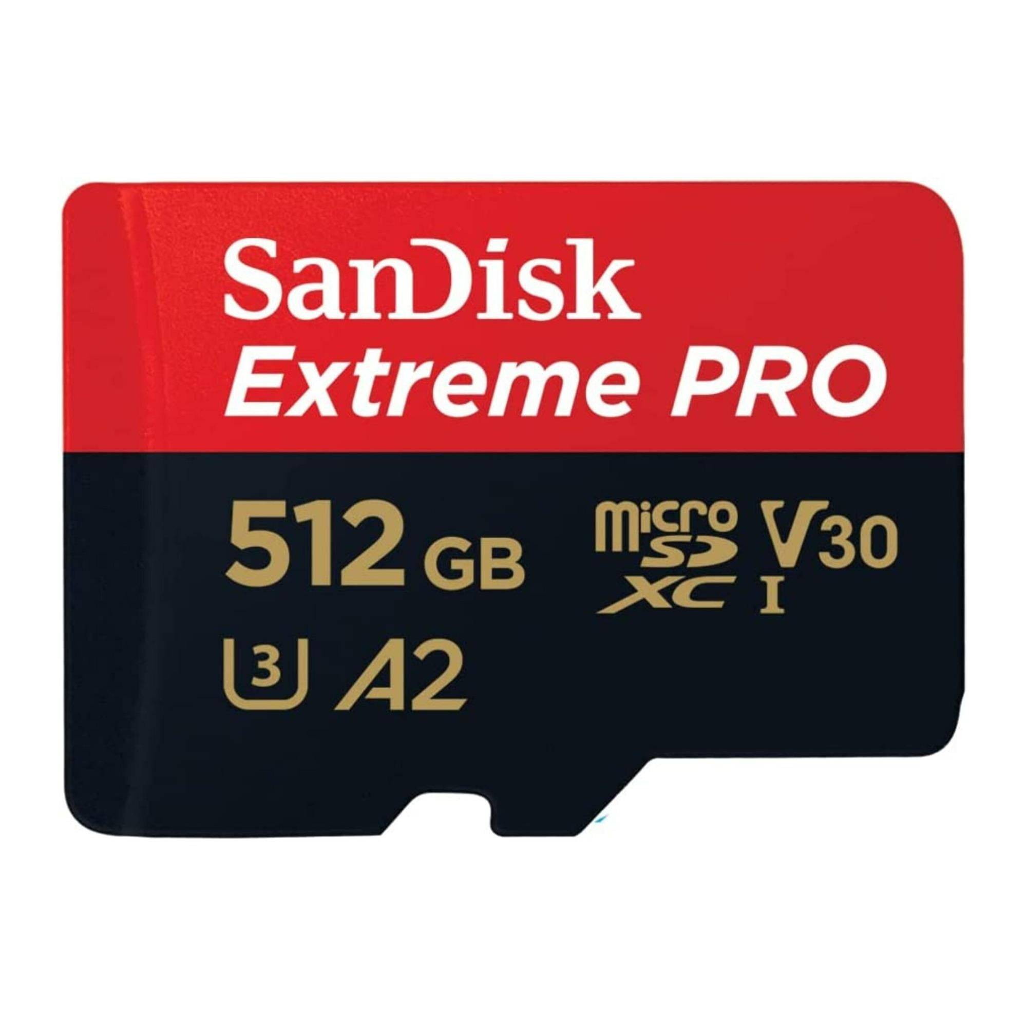 SanDisk Professional 512GB Extreme Pro microSD UHS-I Card Pair