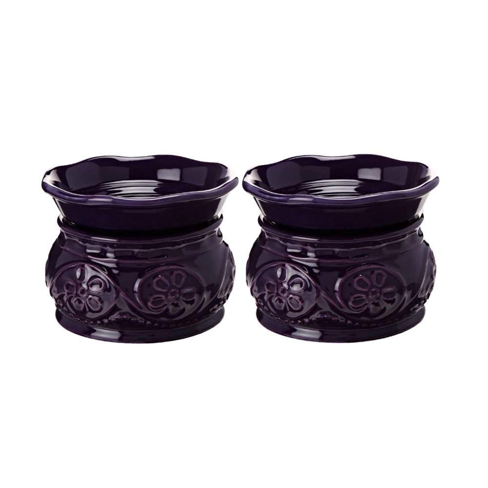 Glade Wax Melts Electric Wax Melt Warmer, Eggplant (2 Pack) Walmart