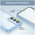 thumbnail image 3 of Feishell Clear Case for Samsung Galaxy A14 5G 6.6 inch,Shockproof Slim Fit Non-Yellowing Transparent Anti-Scratch Lightweight Silicone Anti-Fingerprint Protective Phone Case,Blue, 3 of 8