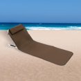 thumbnail image 1 of Silla plegable para acampar, colchón ligero para asiento perezoso, silla de playa Oxford para café Sharpla Cojín de asiento plegable, 1 of 8