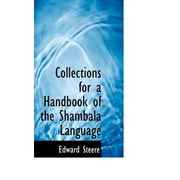 Collections for a Handbook of the Shambala Language
