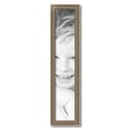 thumbnail image 2 of ArtToFrames 6" x 32" Aged White Gold Picture Frame, 6x32 inch Silver Wood Poster Frame (WOM-2036),  Pack, 2 of 7