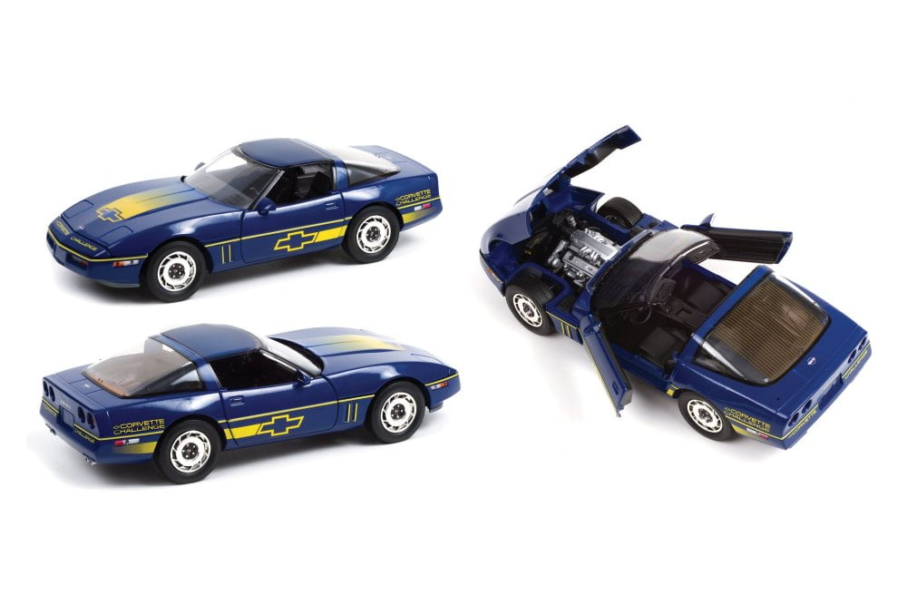 1988 Chevy Corvette C4 - Corvette Challenge Race Car, Dark Blue
