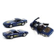 thumbnail image 4 of 1988 Chevy Corvette C4 - Corvette Challenge Race Car, Dark Blue - Greenlight 13597 - 1/18 scale Diecast Model Toy Car, 4 of 6