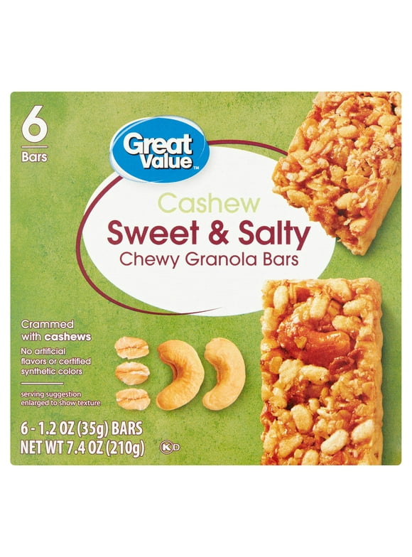 Great Value Snack Bars in Snack Bars
