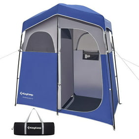 KingCamp Oversize Outdoor Shower Tents for Camping Privacy Shelter,Blue