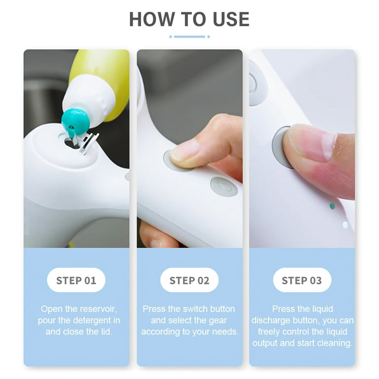 Electric Spin Scrubber, 5 in 1 Cordless Handheld Electric Cleaning Brush,  with 4 Replaceable Brush Heads, 2 Level Speeds for Kitchen Bathroom Wall  Window Floor 