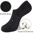 thumbnail image 3 of No Show Socks Womens Cotton Low Cut Non Slip Casual Socks Invisible Flat Boat Liner Socks (6/9 Pairs), 3 of 5