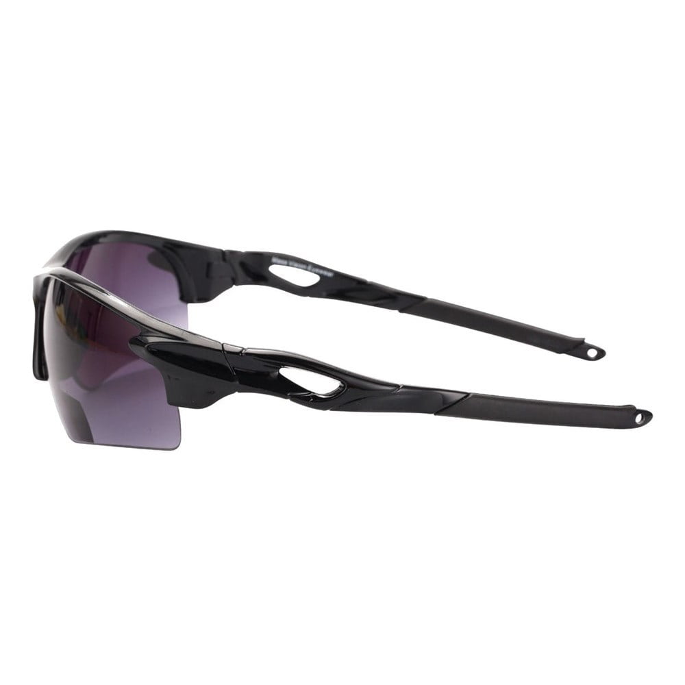 "The Athlete" 2 Pair of Precision Sport Wrap Bifocal Sunglasses Reading Sunglasses for Men and Women - Black/Blue - 2.50