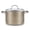 Bronze, variant on Cooks Standard Classic 8-Quart Stock Pot Dutch Oven Casserole with Glass Lid, Hard Anodized Nonstick Stockpot, Not Induction, Black