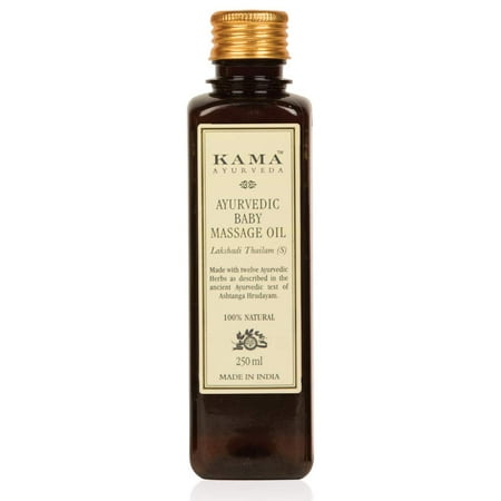 Kama Ayurveda Ayurvedic Baby Massage Oil, 250ml (Best Body Massage Oil In India)