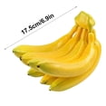 thumbnail image 3 of Desktop Ornament Bananas Cluster Decoration for Photography Props Home Desk Model Kitchen Party Lifelike Fruit Display, 3 of 6