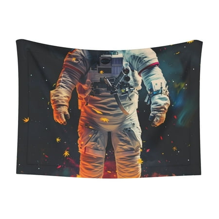 Naloa Astronaut Cosmic Rainbow Dog Blanket 3 Sizes Cat Blanket for Indoor Cats Large Medium Small Dog Gifts-Large