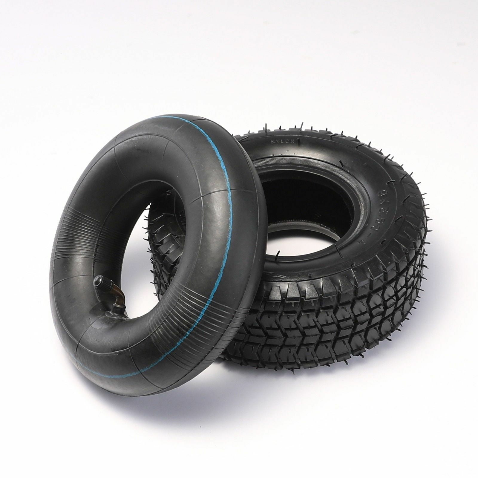 4" inch 9 x 3.50 4 Tire + Tube for Skateboard Scooter Go Kart ATV Quad