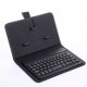 thumbnail image 2 of Funda de cuero con teclado Bluetooth para teléfono móvil, funda protectora con teclado inalámbrico, funda universal dos en uno para teléfono móvil con tres sistemas, 2 of 5
