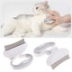 thumbnail image 5 of Peine de mascotas Sunnimix Perro piel Mango Giratorio Redondeado blanco, 5 of 8