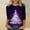 Multicolor, variant on Women's Christmas Shirts 2025 - 3/4 Sleeve Graphic Tee with Xmas Tree & Snowflake Prints, Loose Fit Tunic Top for Holiday