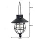 thumbnail image 3 of Solar Lanterns Outdoor Hanging Metal Vintage Lantern Warm White Solar Lights Lamp Design Black, 3 of 5