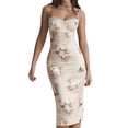 thumbnail image 5 of Mujeres Y2k Vintage Espagueti Correa Maxi Vestido Sexy sin mangas de corte bajo Frente partido Bodycon Vestido Largo Floral Imprimir Vestidos de Verano Nituyy Maxivestido de tirantes Y2k Vintage para mujer, 5 of 5