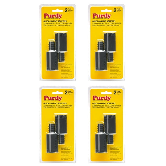 Genuine Purdy 4 Pack Quick Connect Poles Adaptors 140900904-4PK