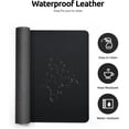 thumbnail image 4 of Leather Desk Pad Protector, Office Desk Mat, Large Mouse Pad, Non-Slip PU Leather Desk Blotter, Laptop Desk Pad, Waterproof Desk Writing Pad for Office and Home ( 23.6" x 13.8"), 4 of 9
