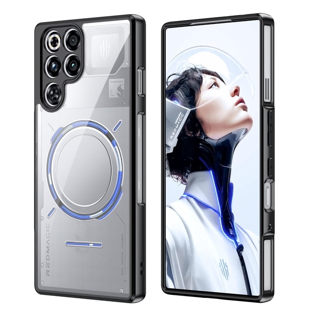 Funda para teléfono Suttkue para Nubia RedMagic 11 Pro/11 Pro+ - Negra