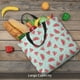 thumbnail image 5 of Fotbe Watermelon Bolsa Tote con Estampado para Mujer, Bolsos con Cremallera, Bolsa de Hombro Casual de Gran Capacidad con Bolsillos Internos, 5 of 7