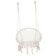 thumbnail image 4 of Hamaca al aire libre para sillas de techo para una sola , cesta colgante nórdica transpirable, columpio tejido, columpio para patio, jardín, beige Sunnimix Hamaca al aire libre, 4 of 7