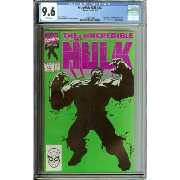 Incredible Hulk #377 - CGC 9.6 Comic Book