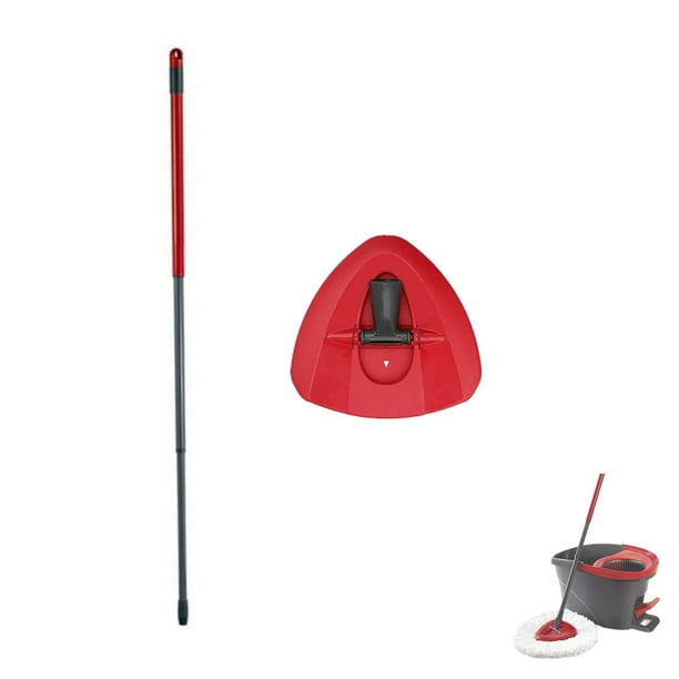 1 Piece Spin Mop Replacement Handle+1 Base for OCedar Easywring, Spin